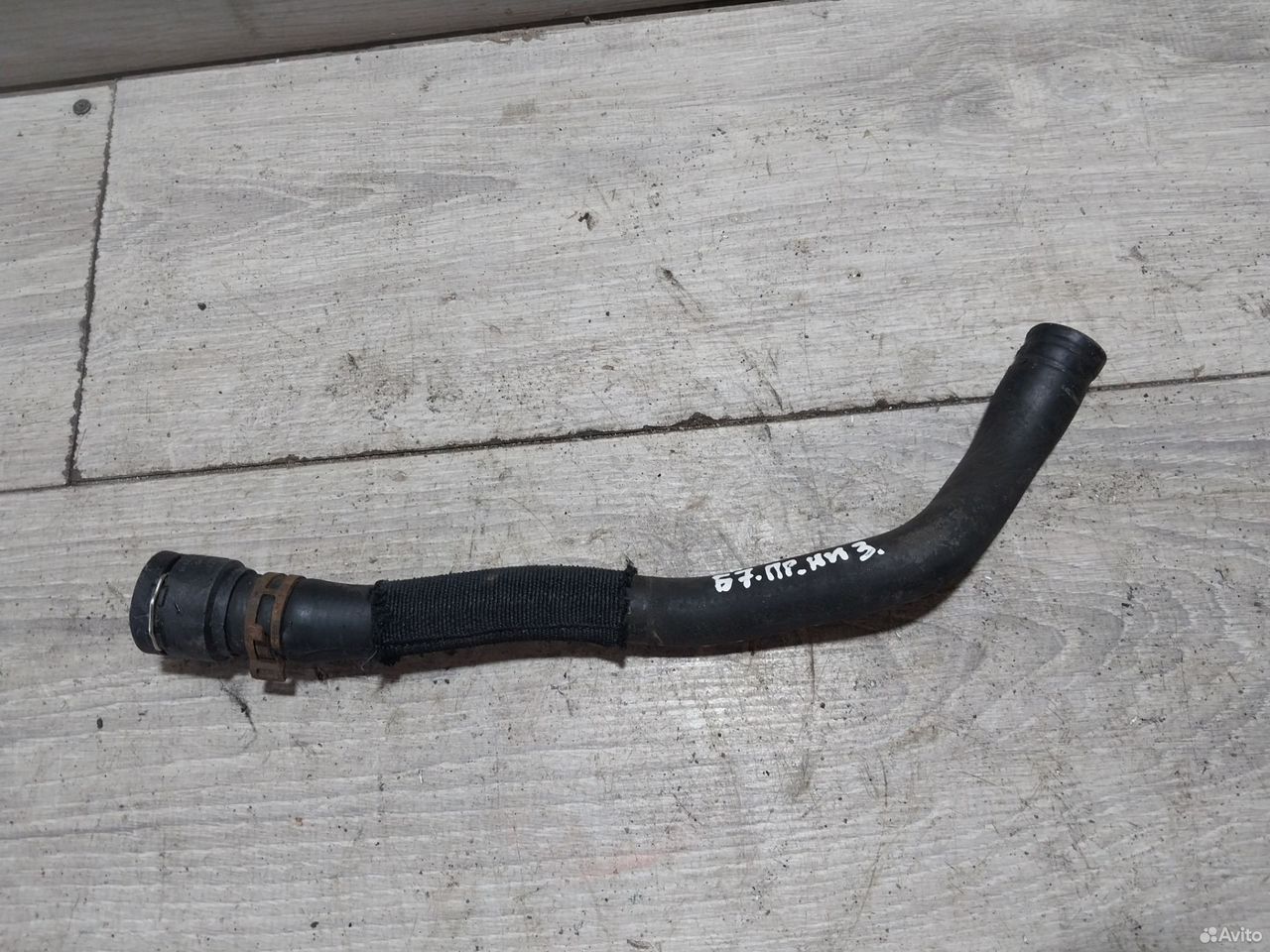 Патрубок охлаждения VW Passat B7 3B0122291B — фото 3