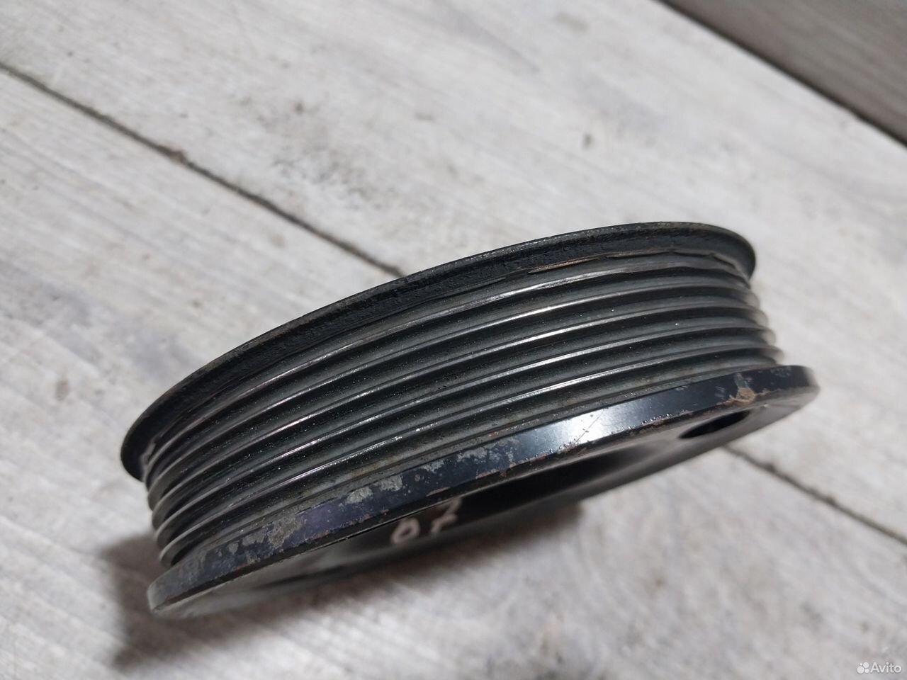 Шкив коленвала Volkswagen Passat B7 1.4 tsi — фото 4