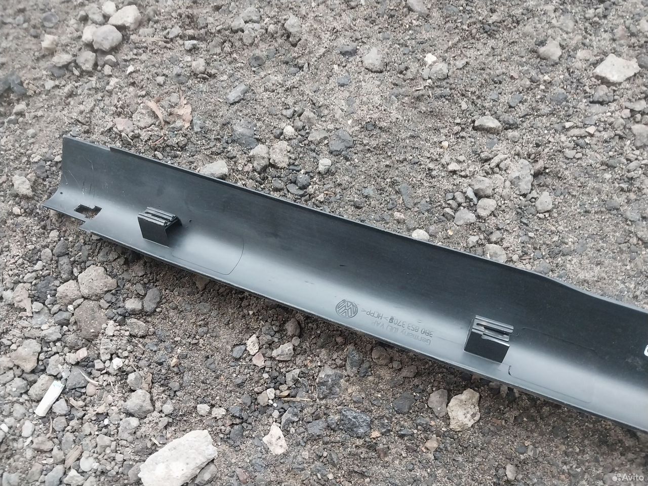 Накладка порога салона Volkswagen Passat B5 права — фото 9
