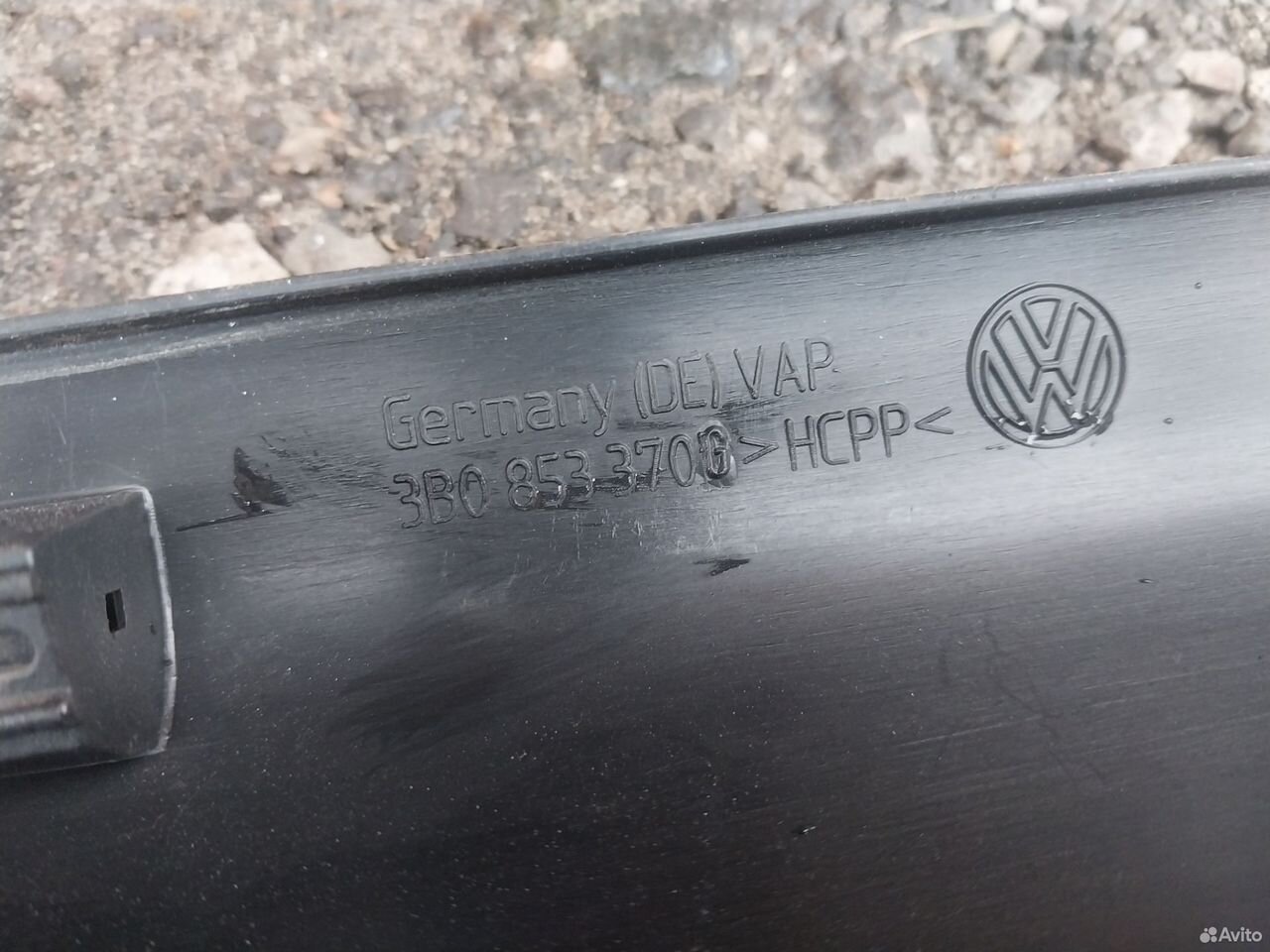 Накладка порога салона Volkswagen Passat B5 права — фото 10