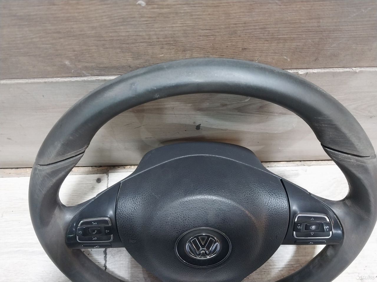 Руль Volkswagen Passat B7 в сборе — фото 6