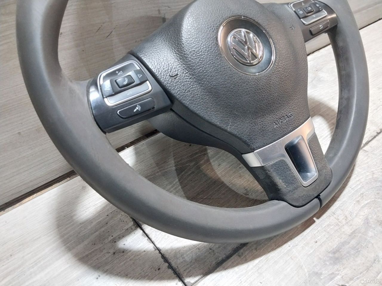 Руль Volkswagen Passat B7 в сборе — фото 7