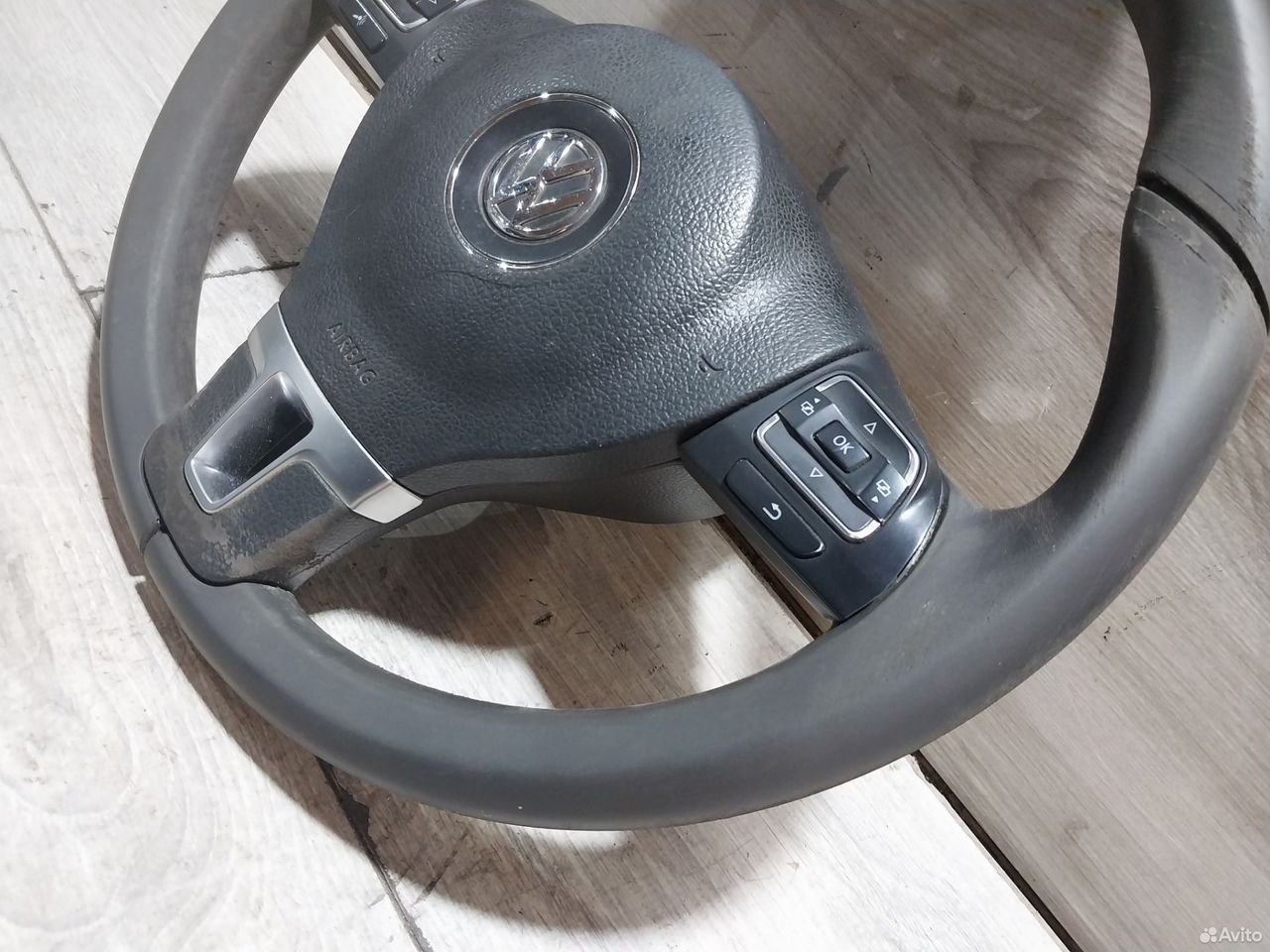 Руль Volkswagen Passat B7 в сборе — фото 8