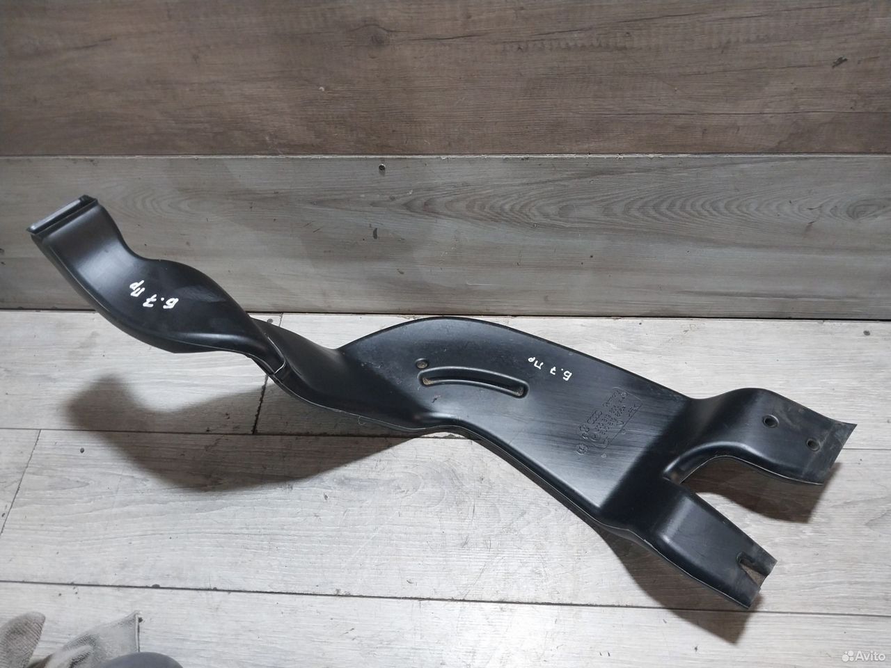 Воздуховод печки правый VW Passat B7 3C0819806A