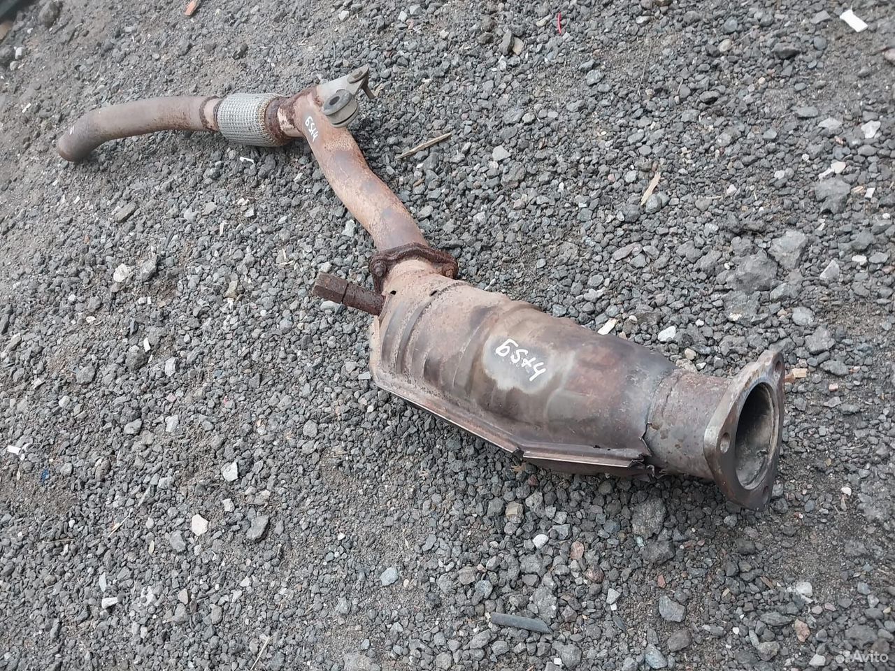Приемная труба Volkswagen Passat B5 1.8T — фото 2