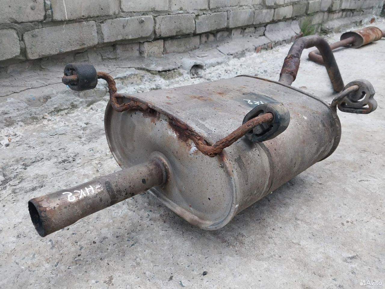 Глушитель Nissan Almera Classic — фото 2