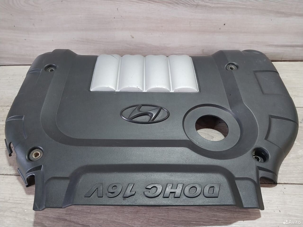 Крышка двигателя Hyundai Sonata 4 EF 131 л.с — фото 4