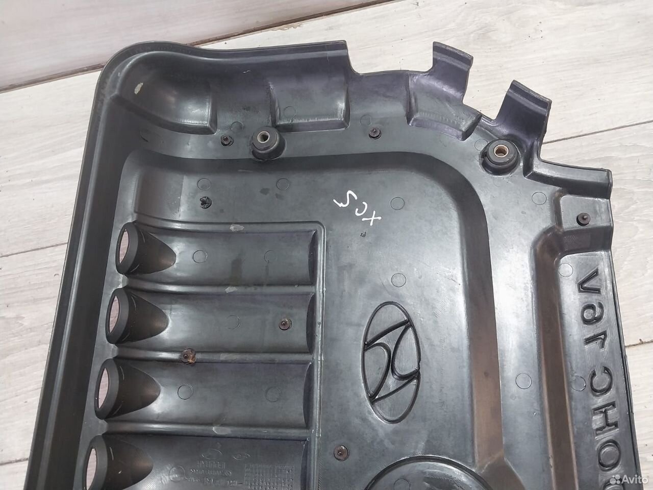Крышка двигателя Hyundai Sonata 4 EF 131 л.с — фото 8