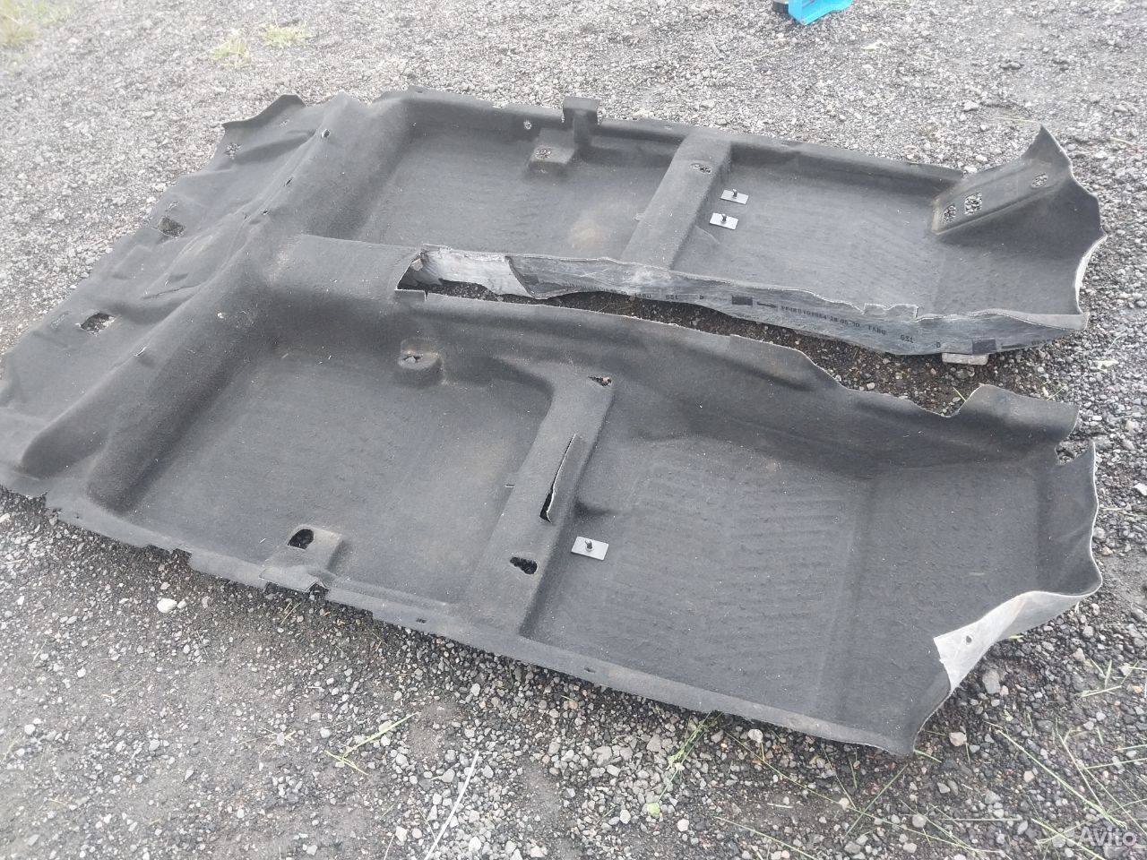 Ковер пола Kia Ceed ED обшивка пола — фото 3