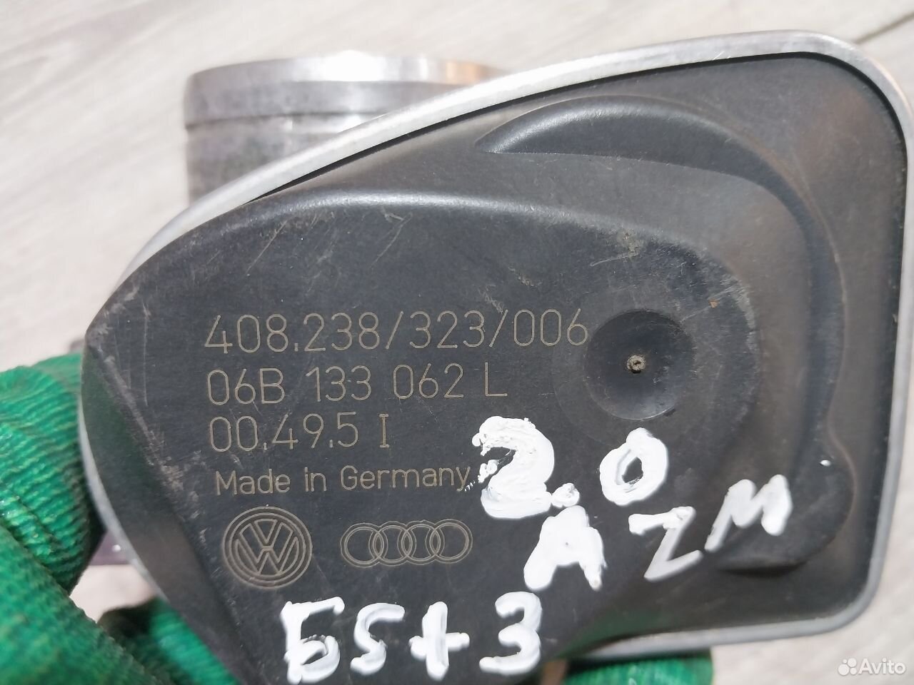 Дроссельная заслонка VW Passat B5 GP 1.8T AWT — фото 9