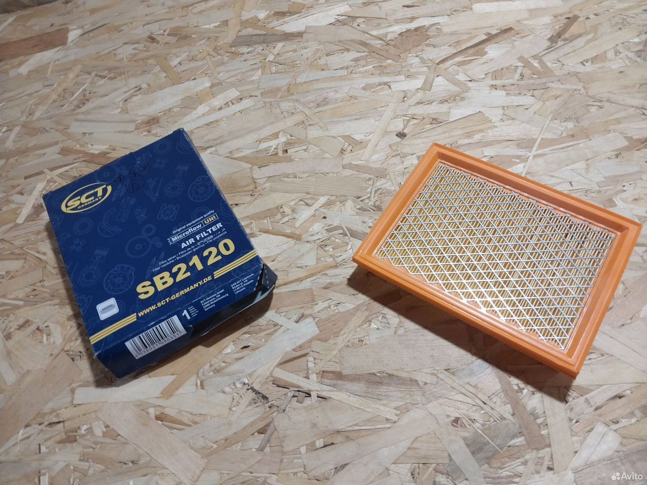 Воздушный фильтр Ford Fusion SB2120