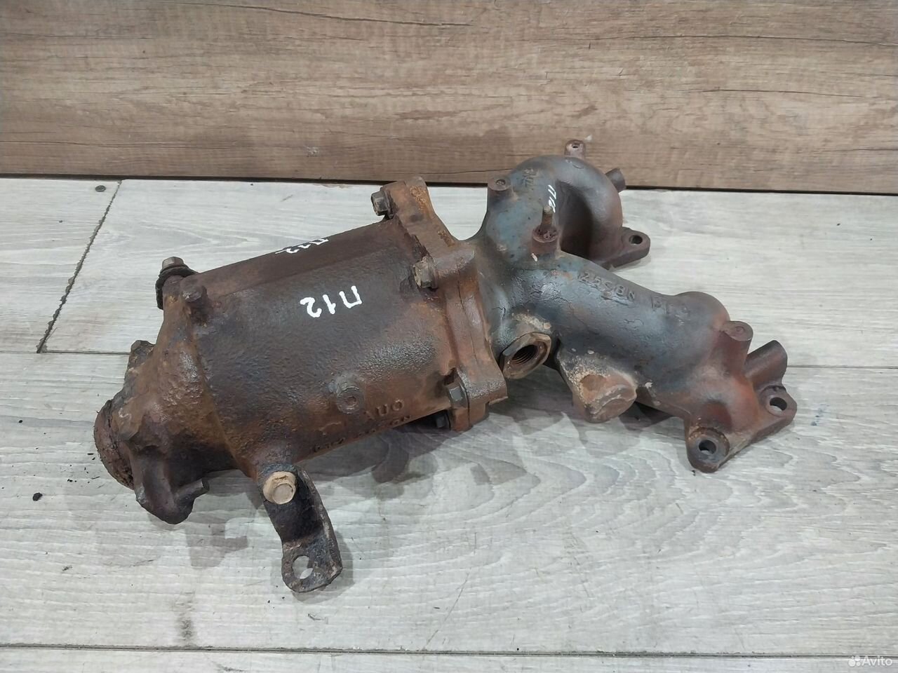 Выпускной коллектор Nissan Primera P12 1.6 QG16DE — фото 4