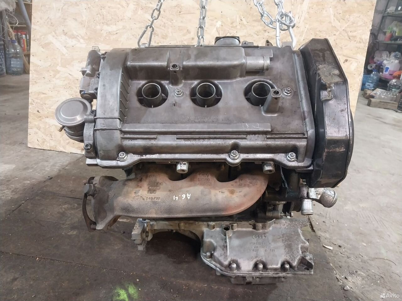 Двигатель 2.4 ALF Audi A6 C5 — фото 7