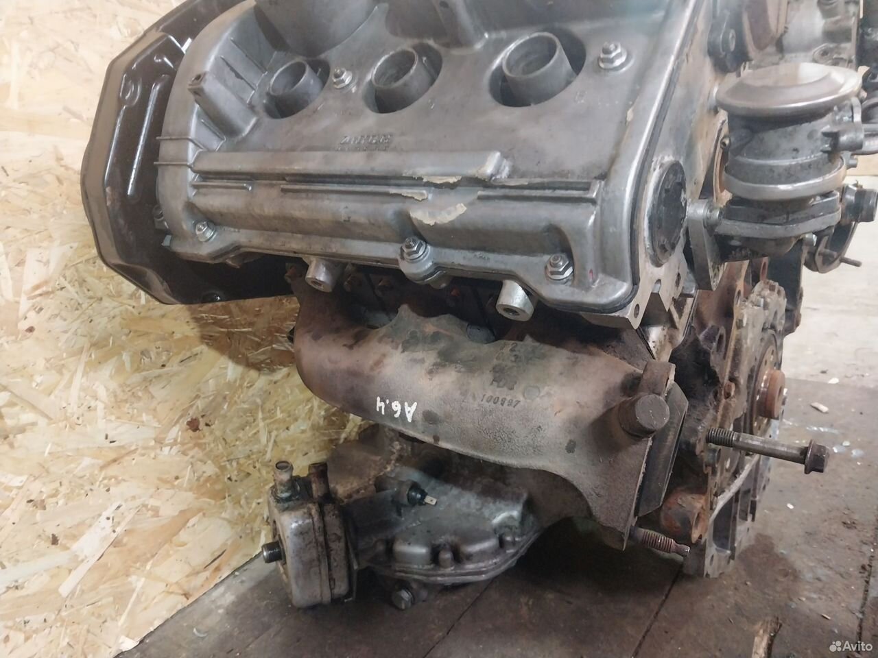 Двигатель 2.4 ALF Audi A6 C5 — фото 9