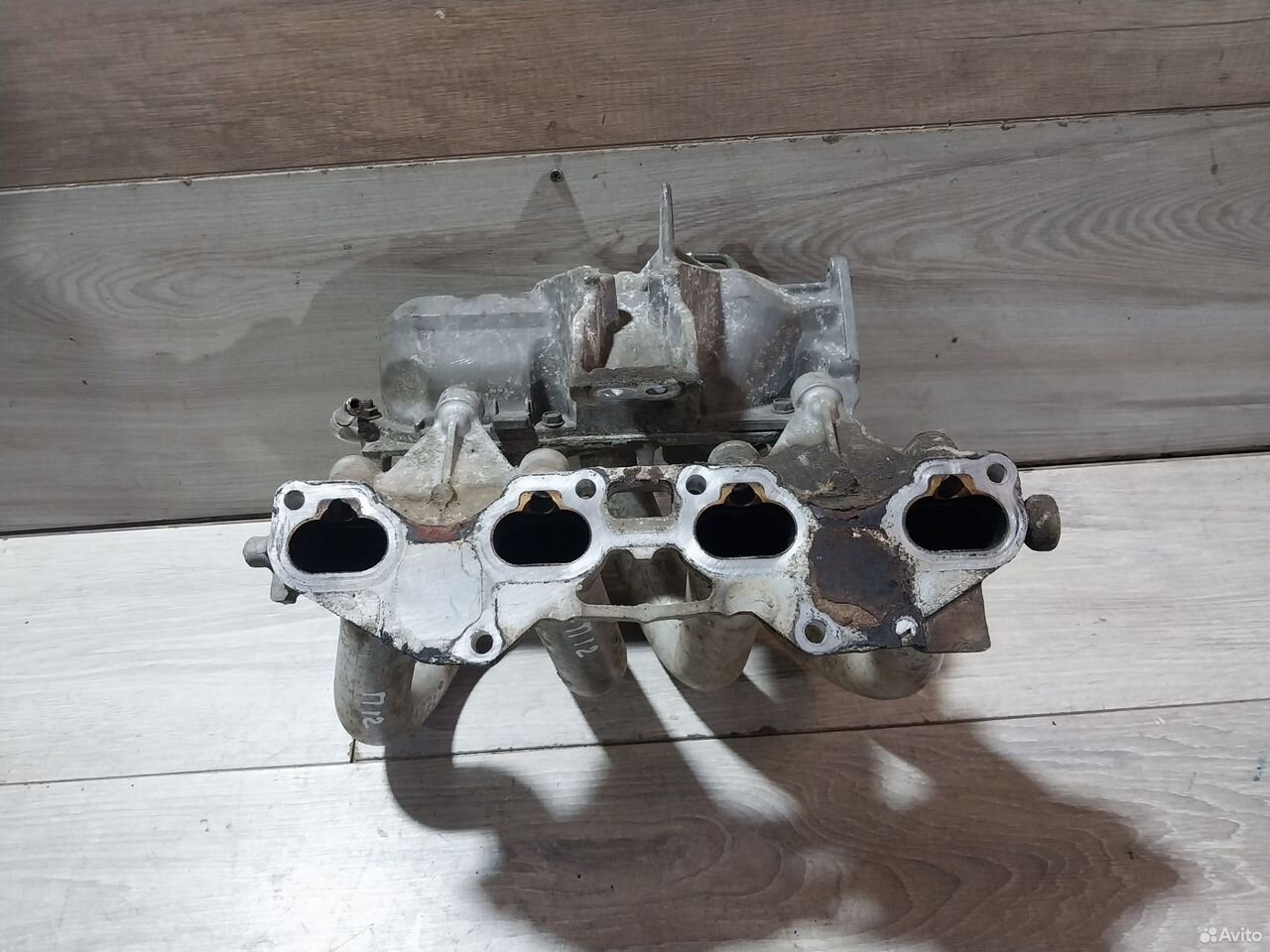 Впускной коллектор Nissan Primera P12 1.6 QG16DE — фото 4