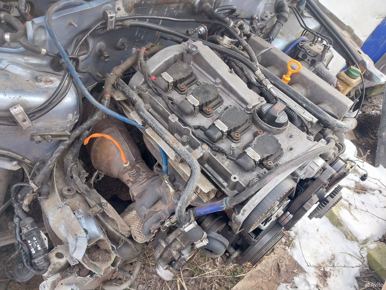 Двигатель 1.8T APU Volkswagen Passat B5 — фото 2