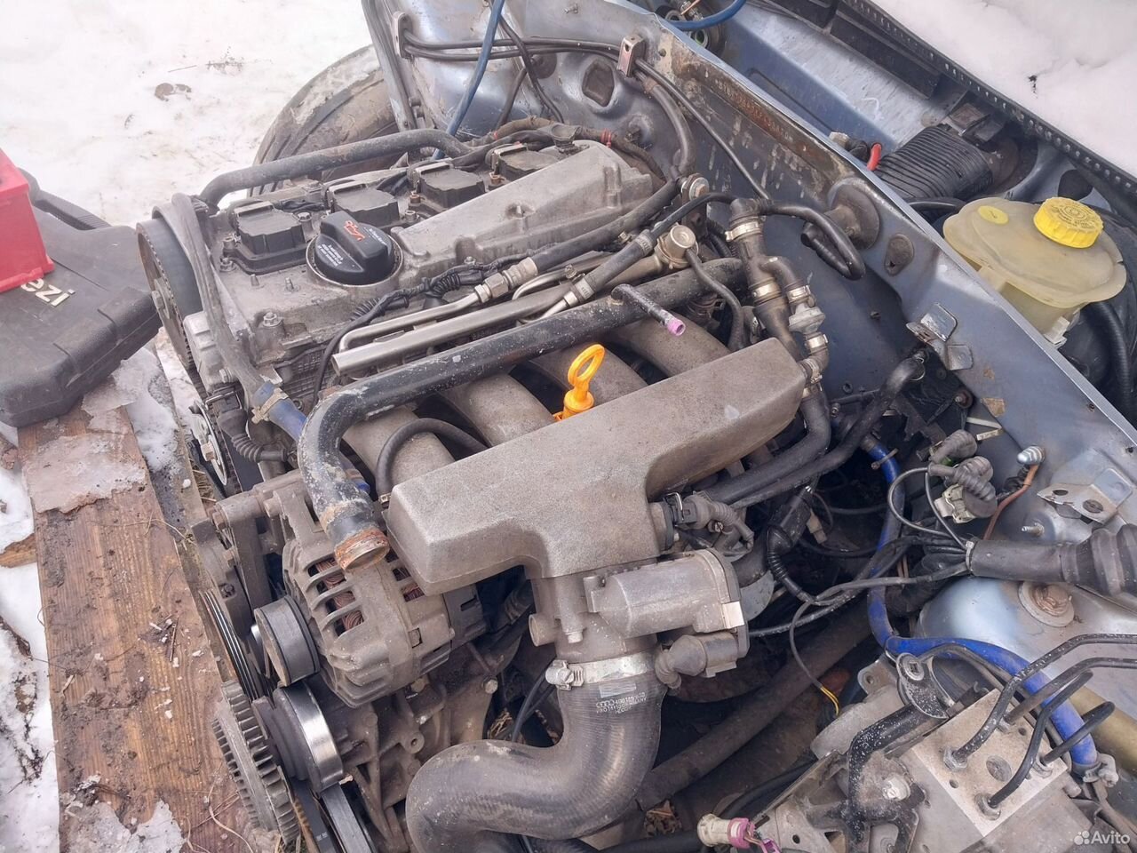 Двигатель 1.8T APU Volkswagen Passat B5 — фото 3