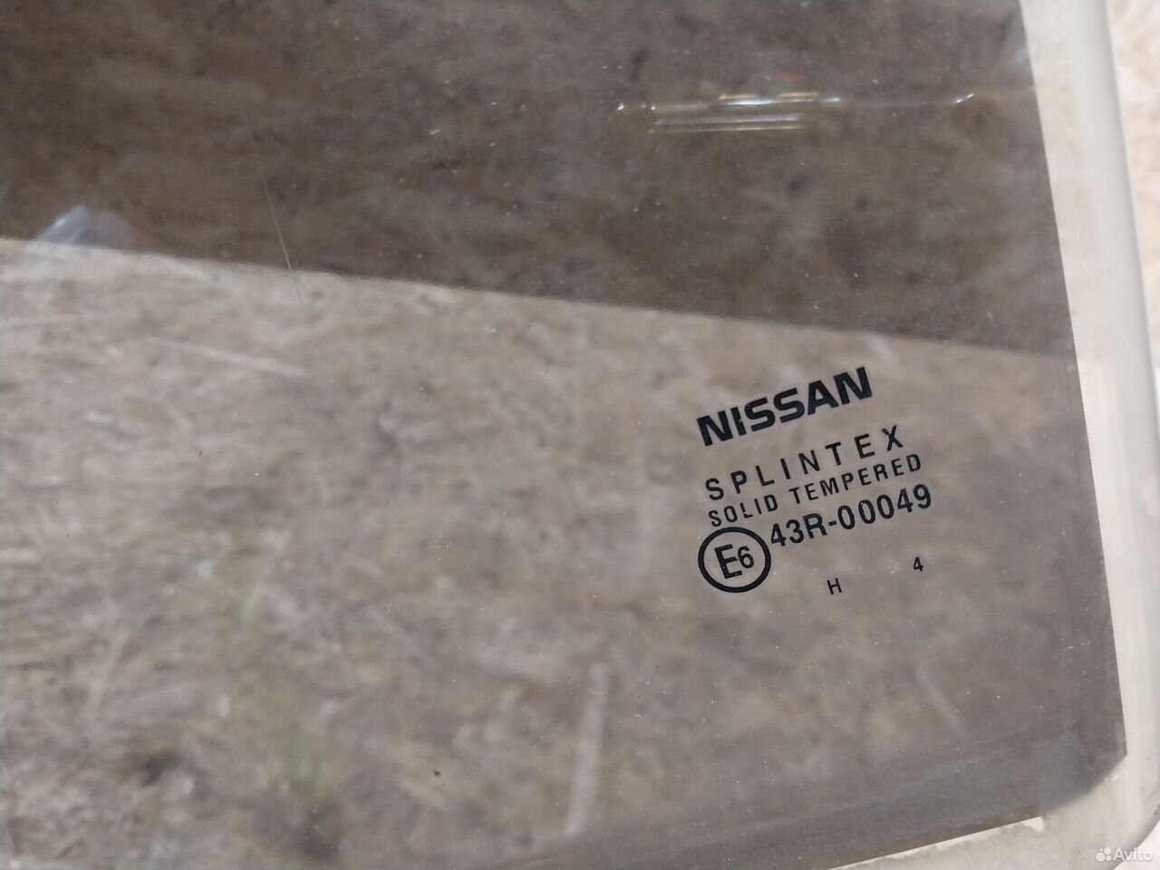 Стекло двери заднее левое Nissan Primera P12 — фото 6