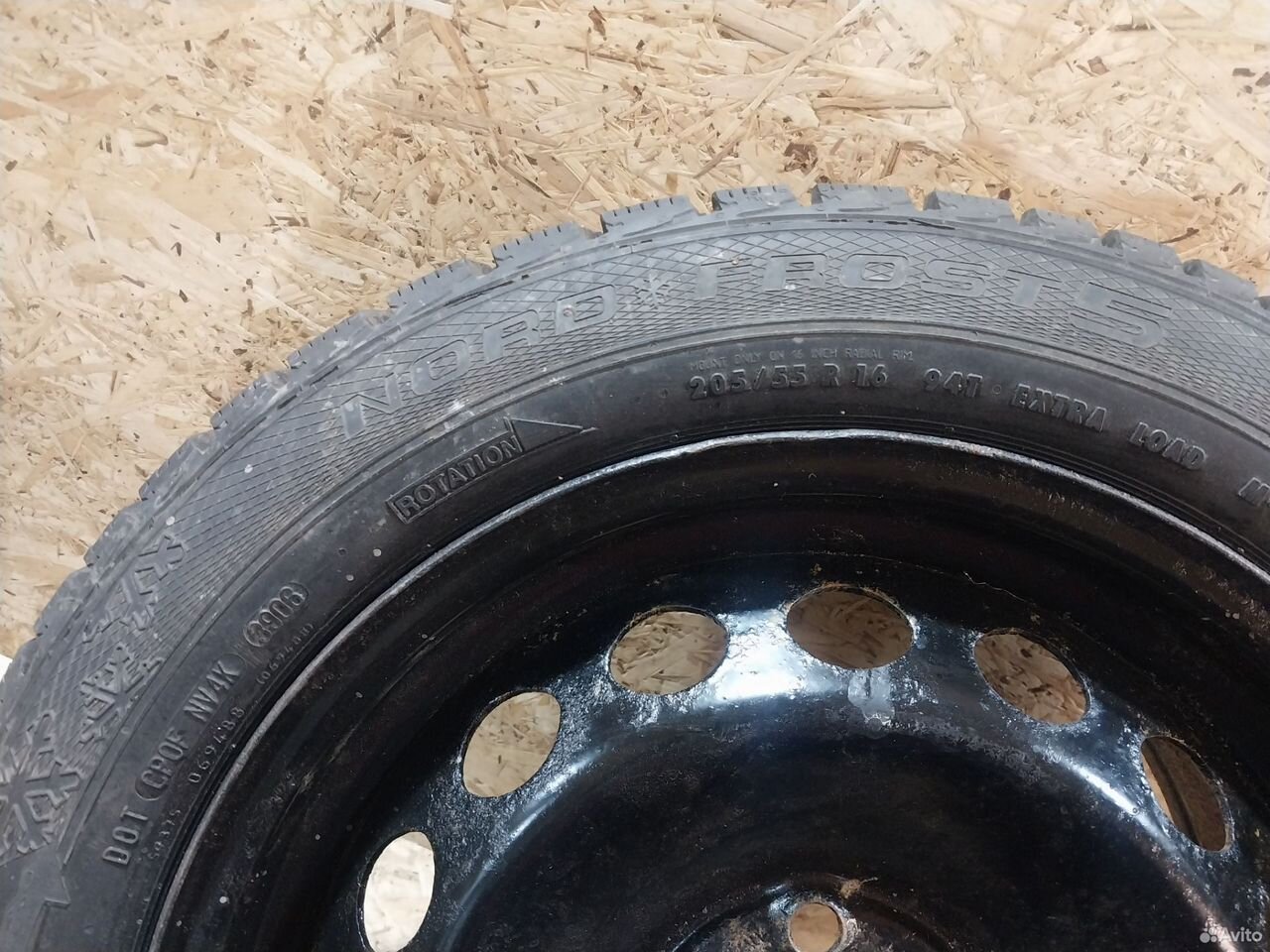 Запаска Volvo R16 Gislaved Nord Frost 5 205/55 R16 — фото 9