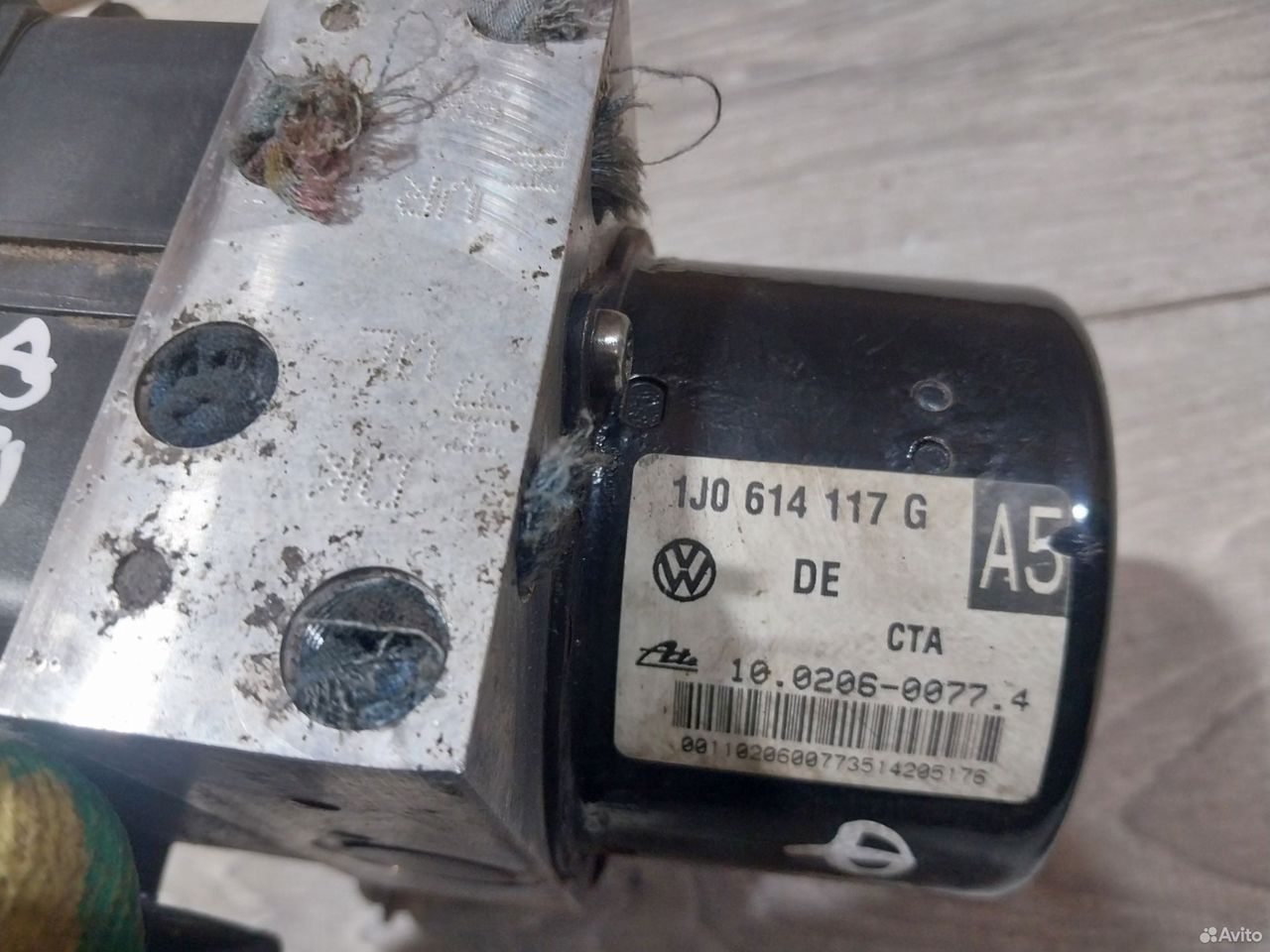 Блок ABS Volkswagen Golf 4 Bora 1C0907379L — фото 8