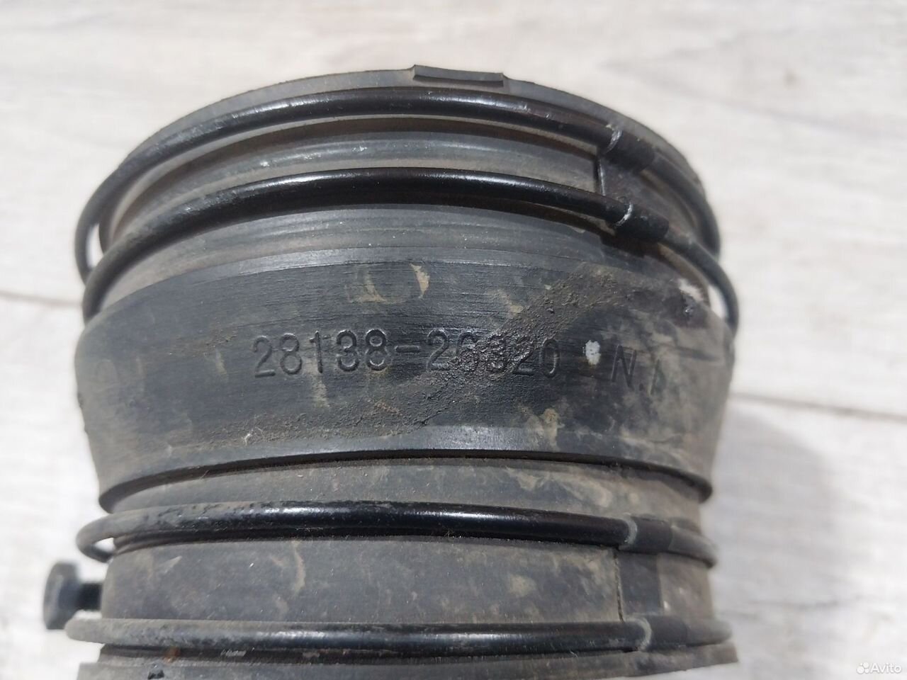 Патрубок воздушный Hyundai Tucson 1 JM 2.0 G4GC — фото 6