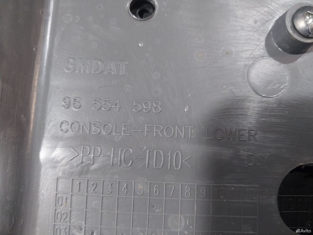 Центральная консоль Chevrolet Lacetti — фото 10