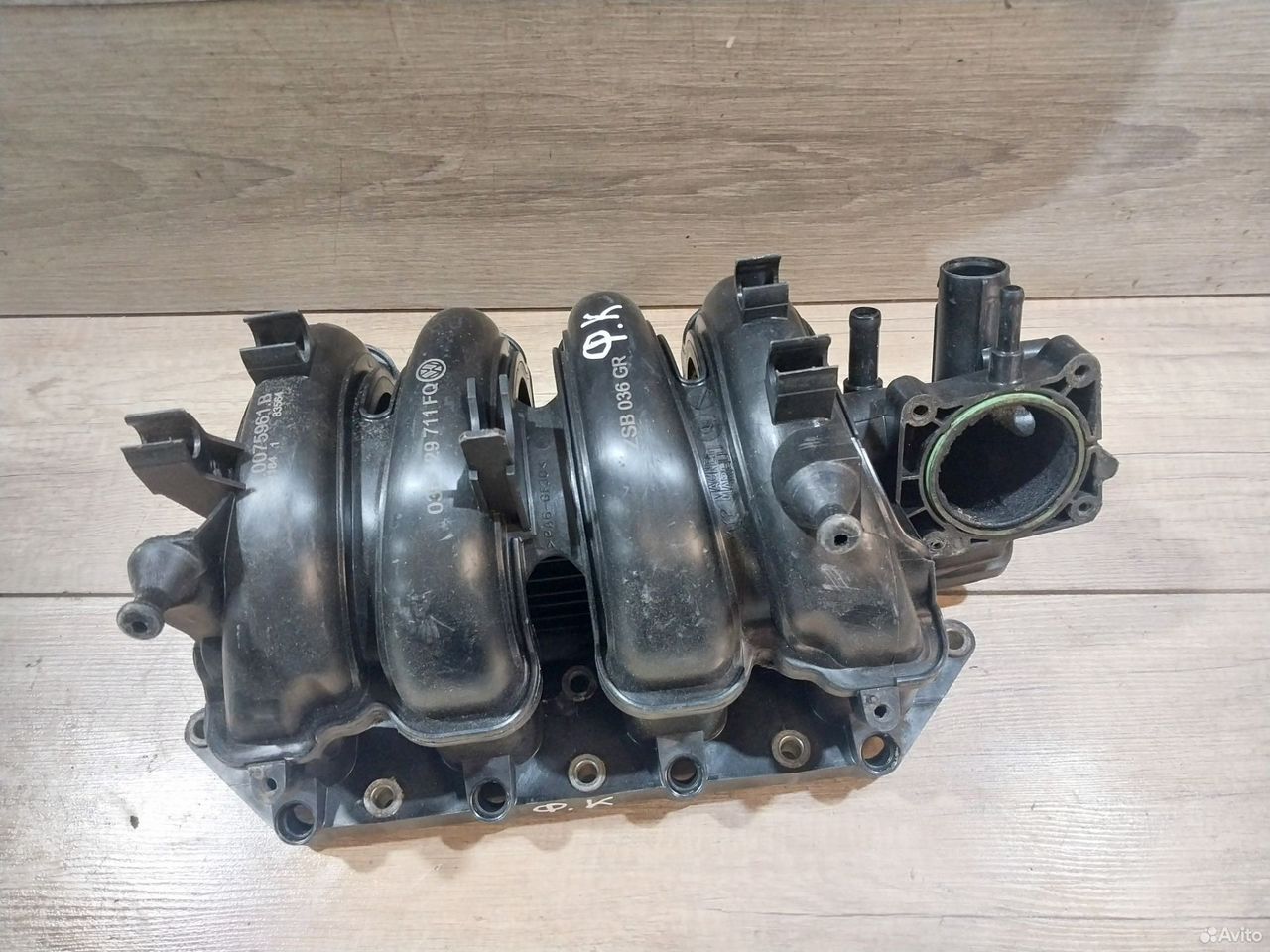 Впускной коллектор Volkswagen Caddy 1.4 BCA — фото 9