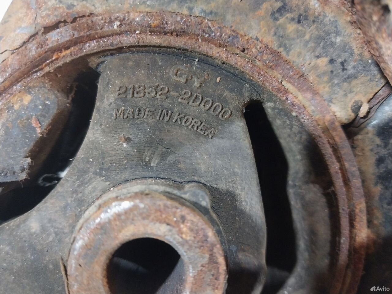 Подушка двигателя Hyundai Elantra XD 218322D000 — фото 10