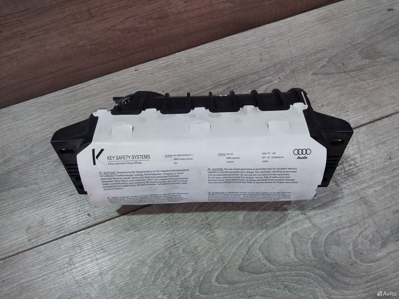 Подушка безопасности Audi Q7 4 L Airbag в торпеду — фото 2
