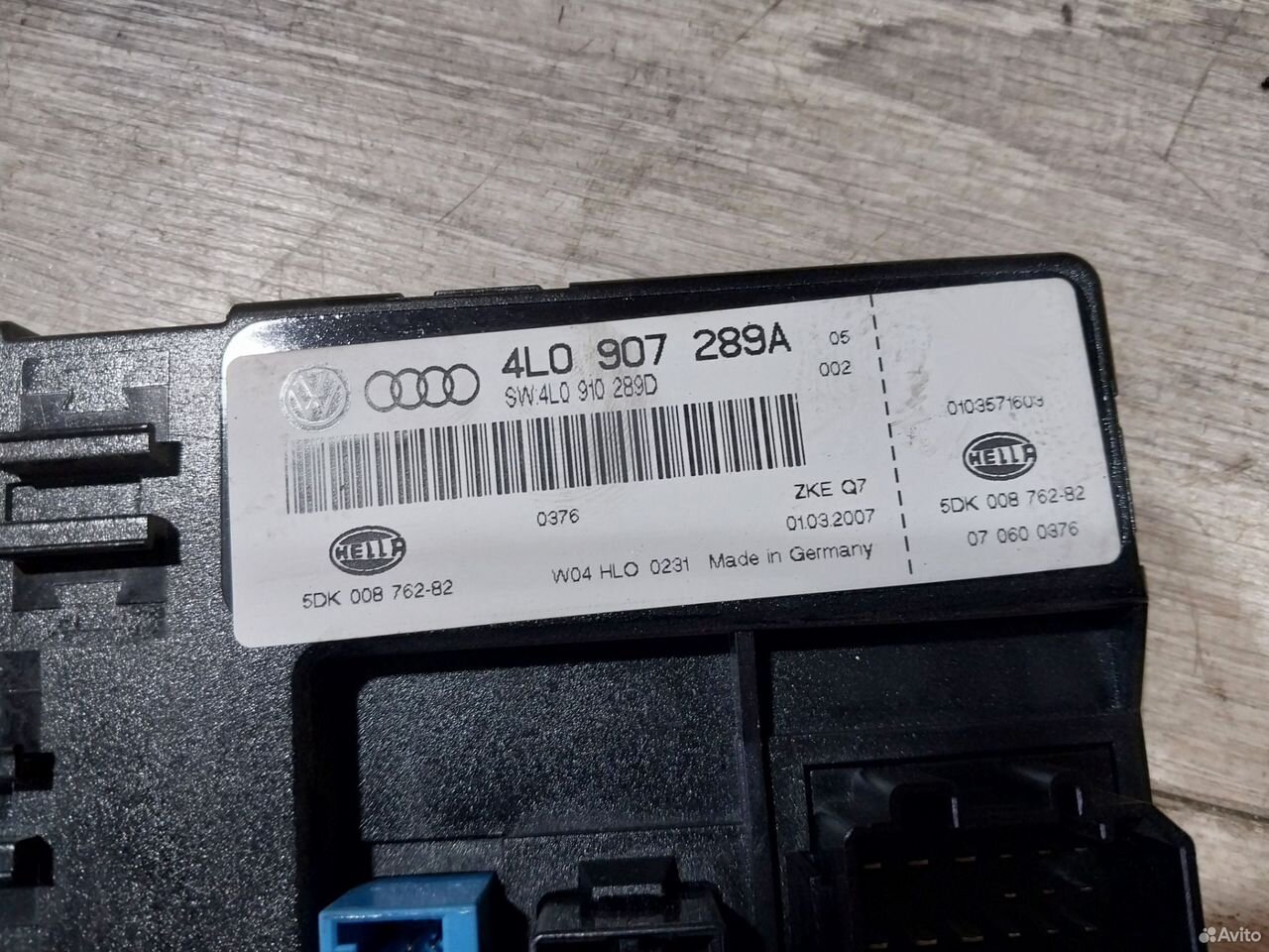 Блок комфорта Audi Q7 4L 4L0907289A — фото 4