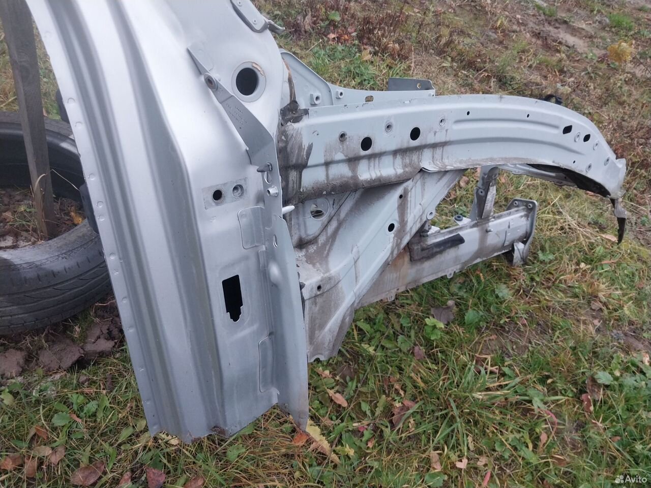 Четверть передняя правая Audi Q7 4L лонжерон — фото 4