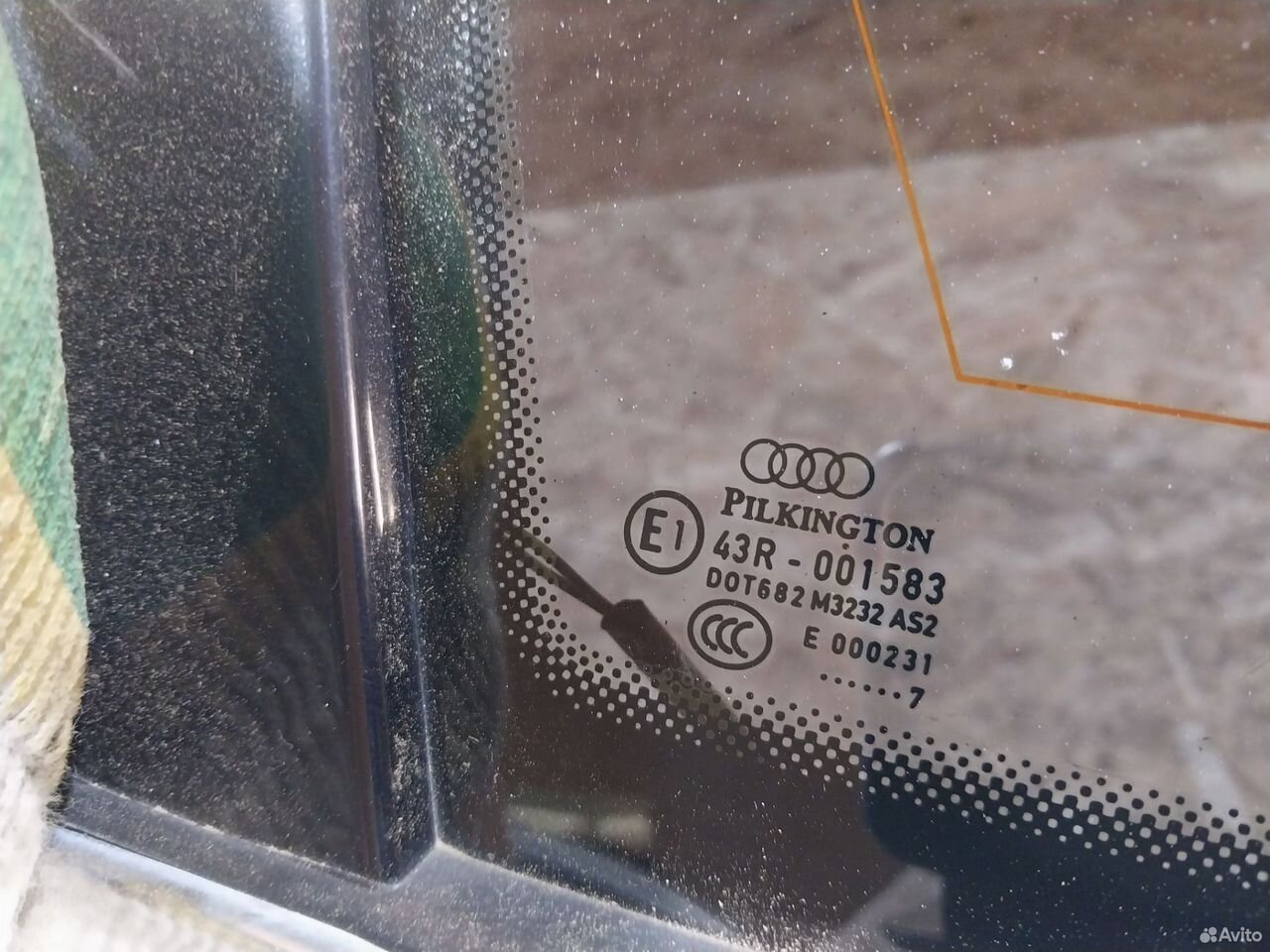 Форточка левая Audi Q7 4L — фото 10
