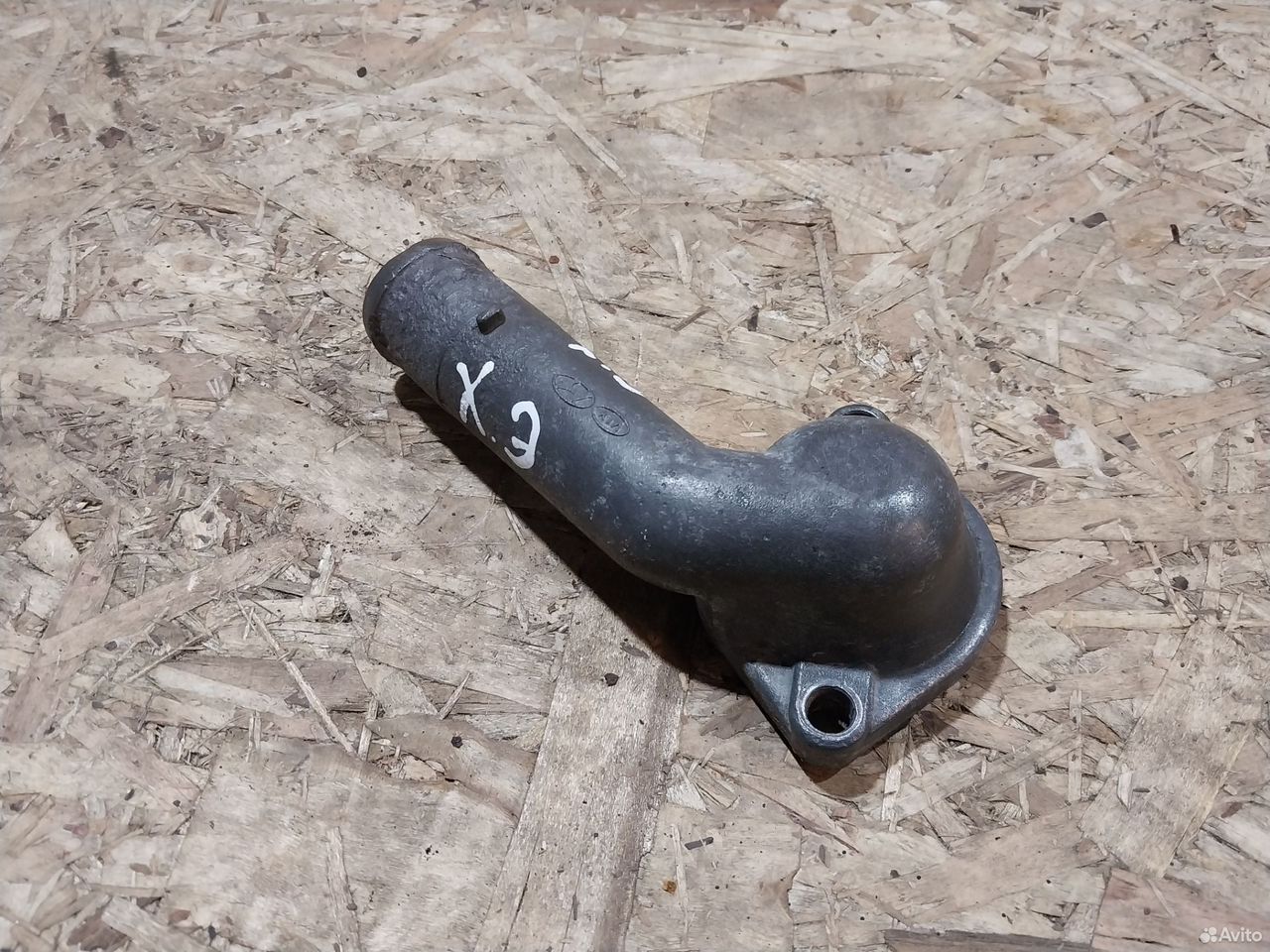 Фланец охлаждения Hyundai Elantra XD — фото 4