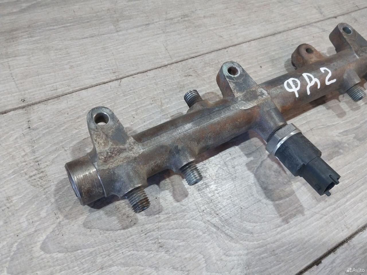 Топливная рампа Fiat Ducato 244 2.8 Citroen Jumper — фото 6