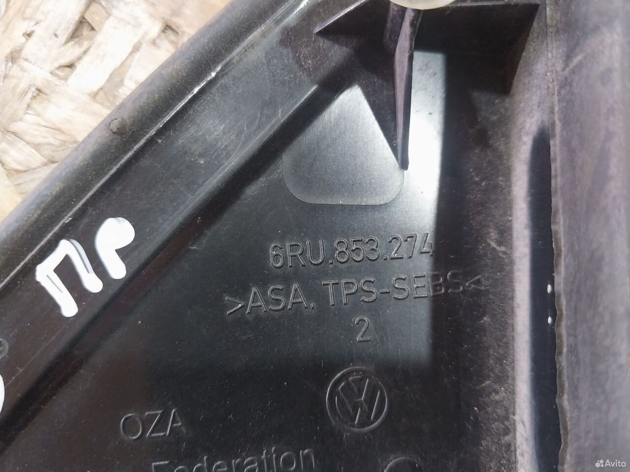 Накладка крыла правая Volkswagen Polo 5 — фото 9