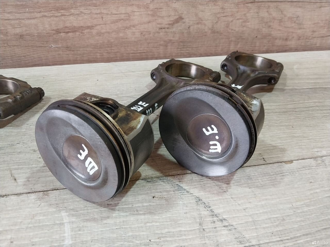 Поршень шатун Volkswagen Skoda 1.2 CBZ — фото 2