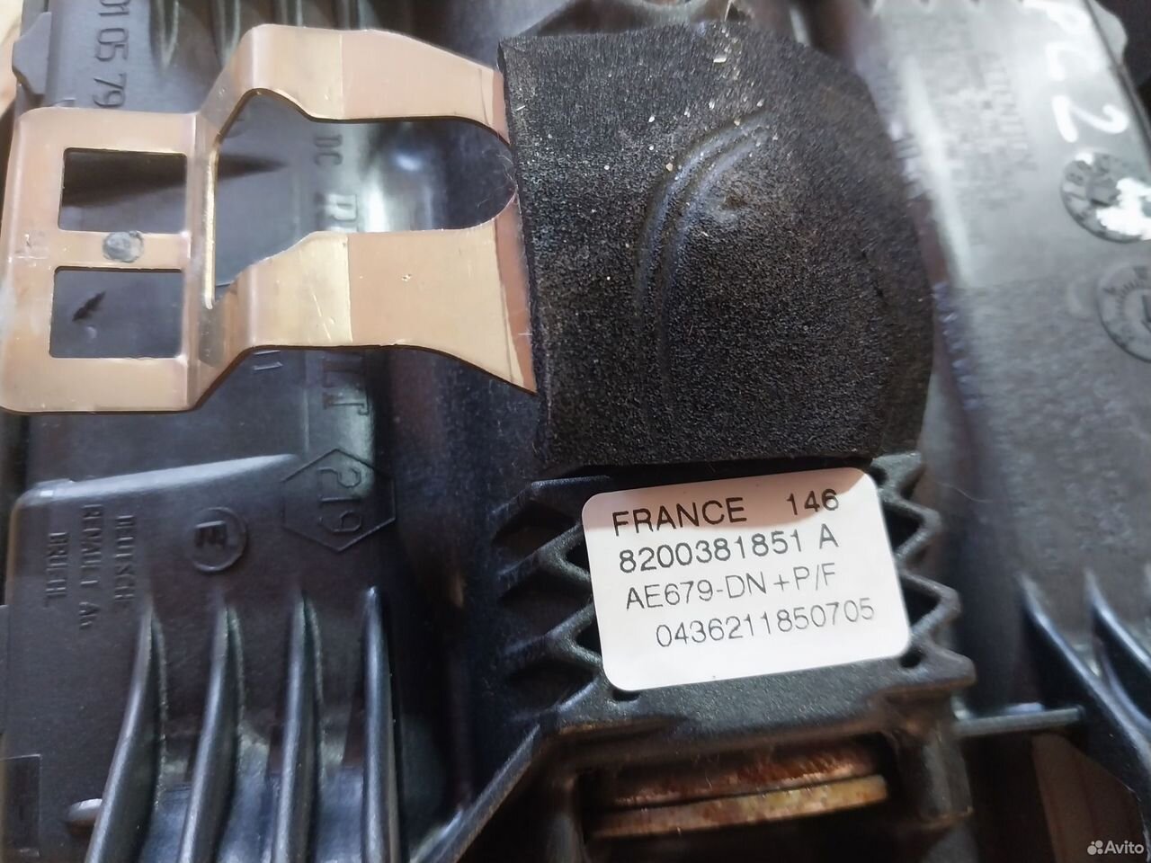 Подушка безопасности в руль Renault Scenic 2 Megan — фото 8
