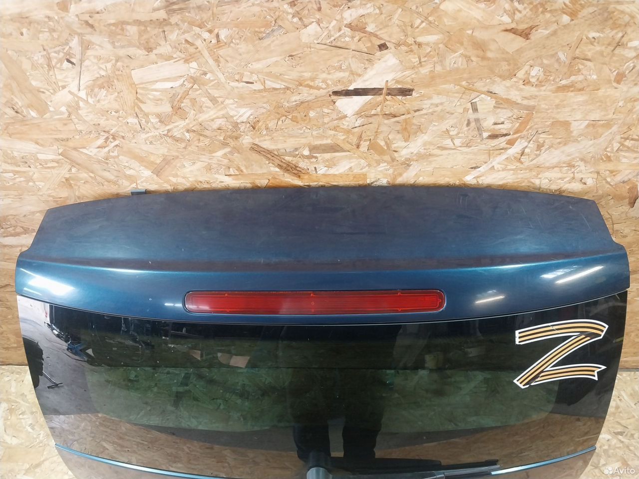 Крышка багажника Skoda Yeti дверь всборе — фото 4
