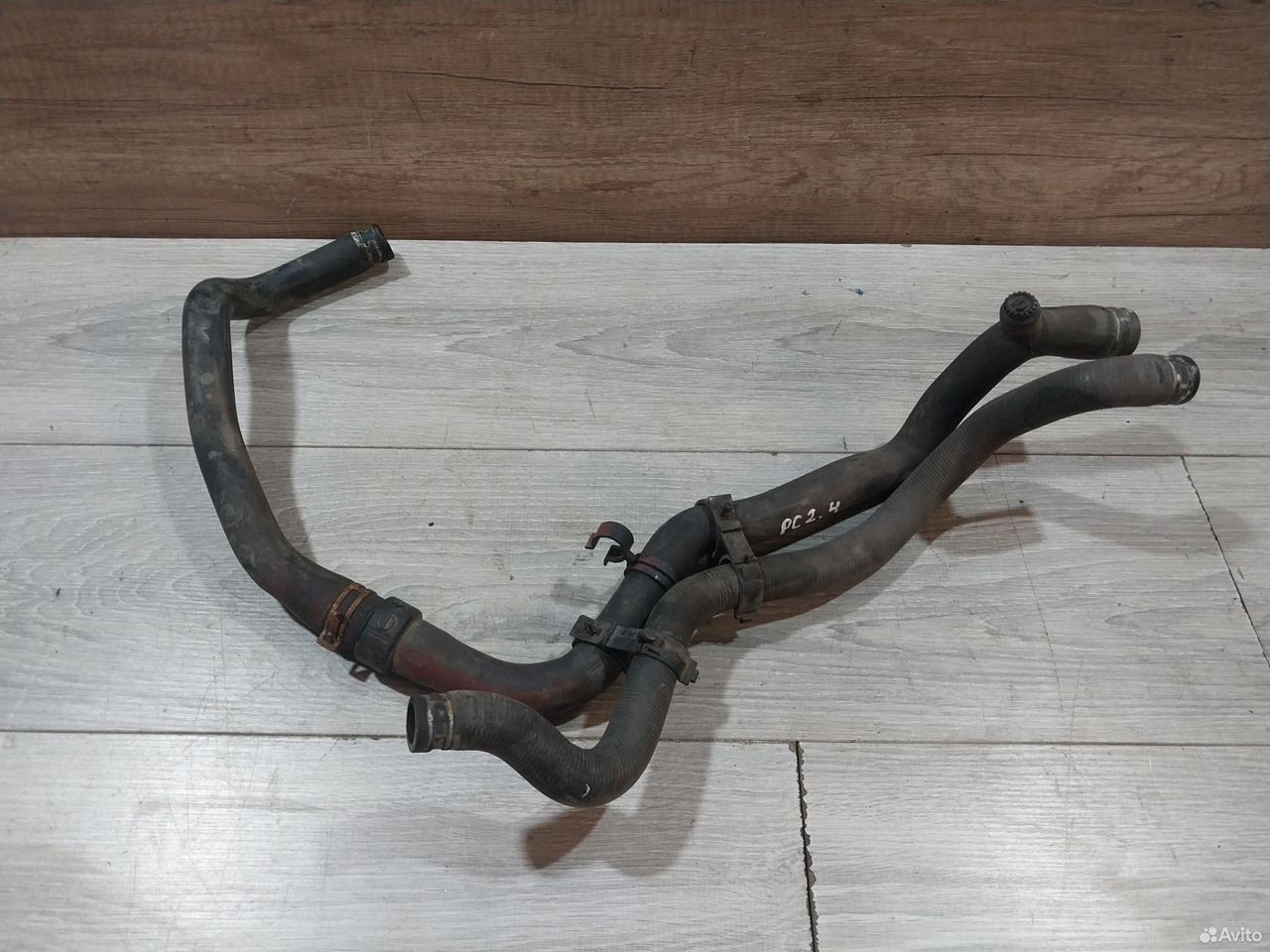 Патрубки печки Renault Scenic 2 K4M шланг печки