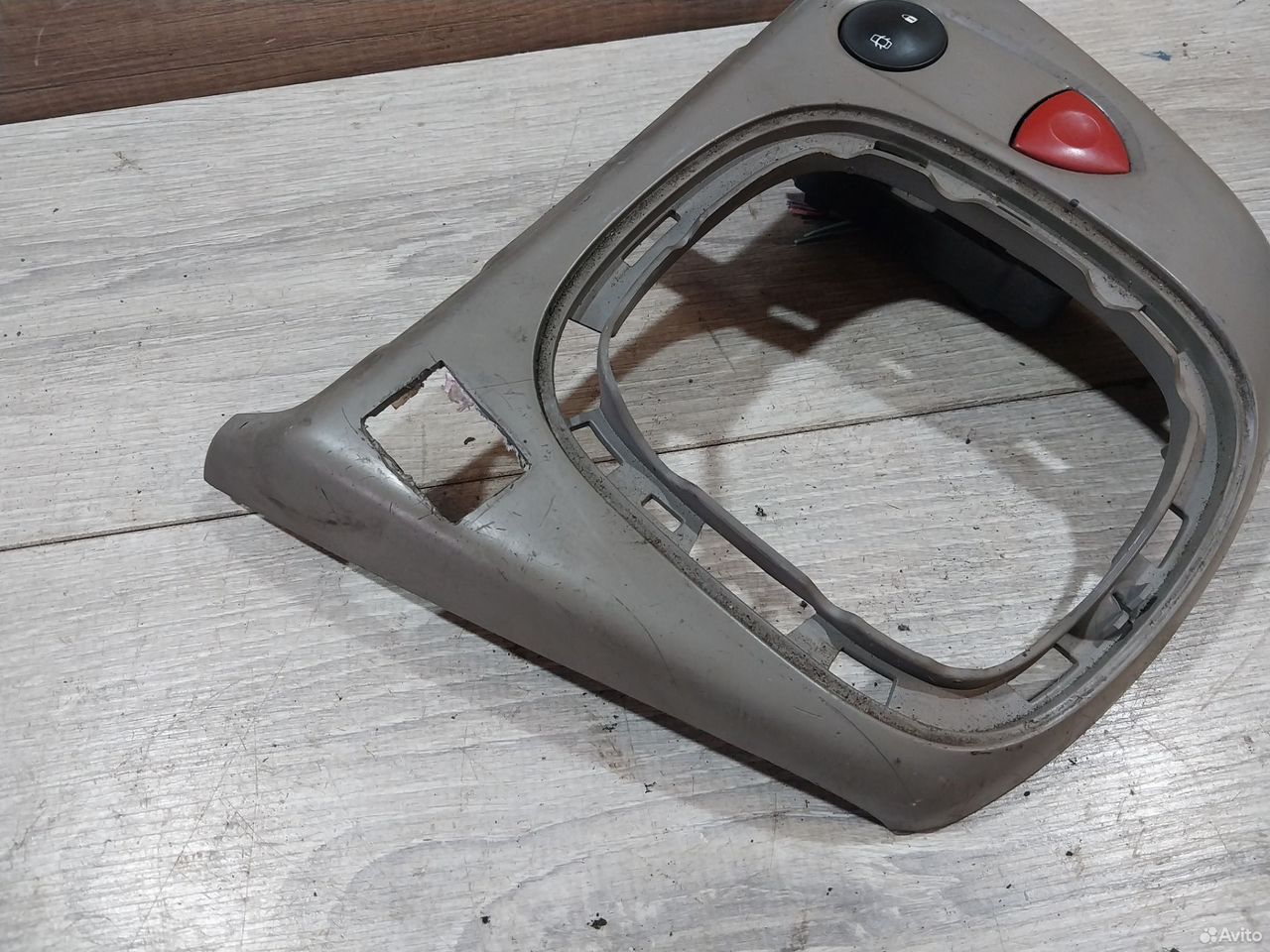 Накладка кулисы МКПП Renault Scenic 2 — фото 4