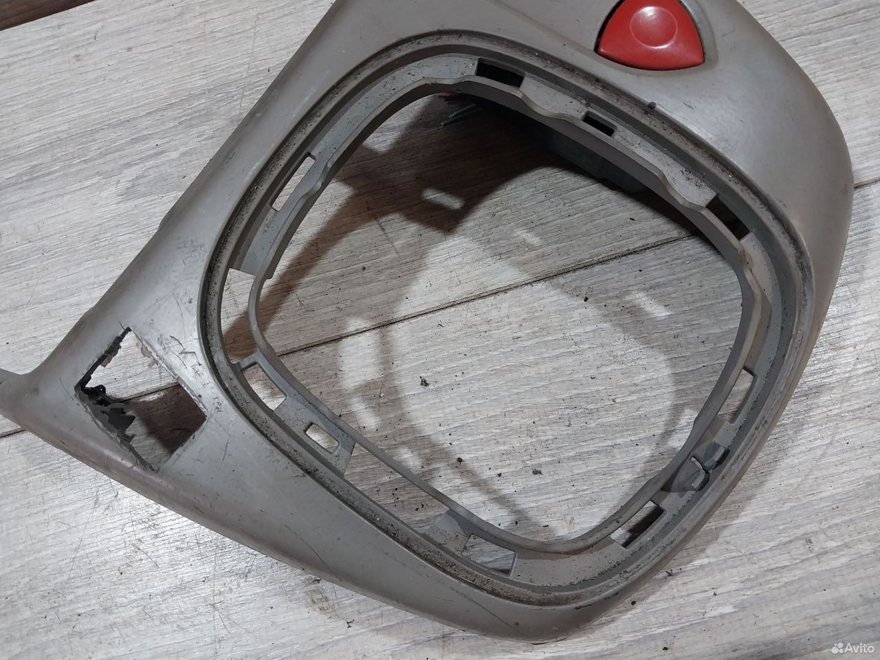 Накладка кулисы МКПП Renault Scenic 2 — фото 6