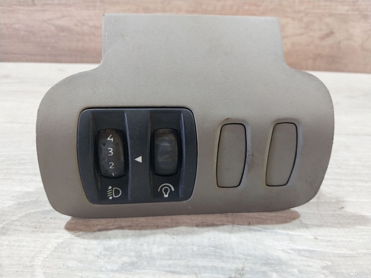 Кнопка корректора фар Renault Scenic 2