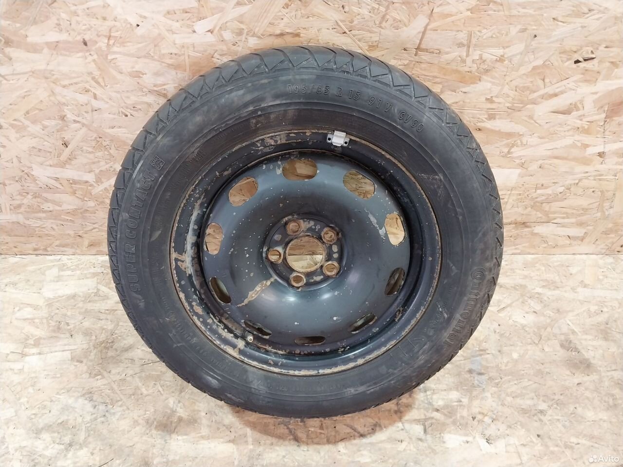 Запасное колесо Skoda Volkswagen R15 5x100