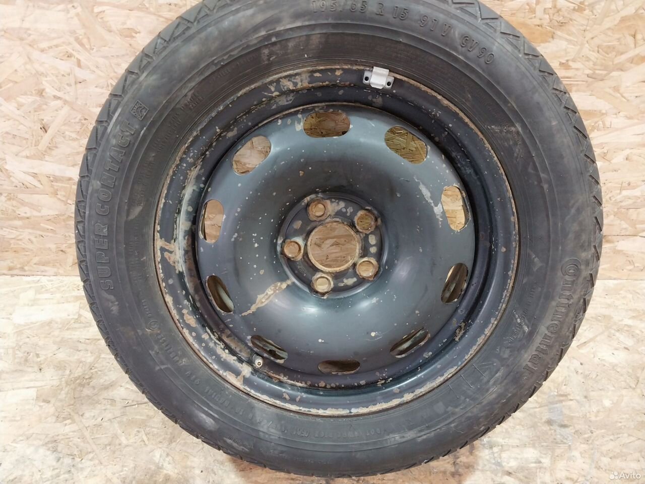 Запасное колесо Skoda Volkswagen R15 5x100 — фото 2