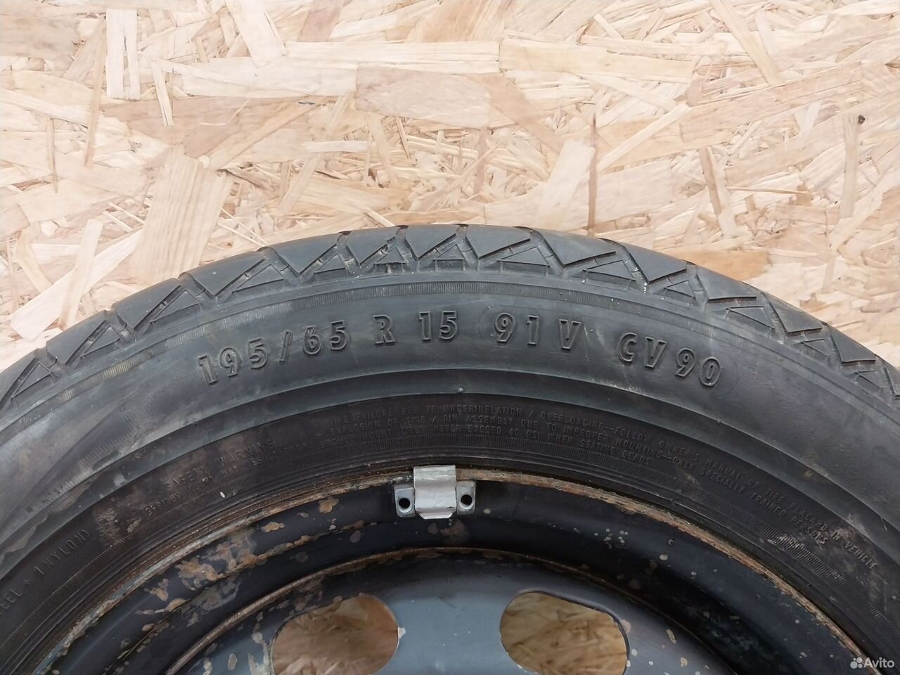 Запасное колесо Skoda Volkswagen R15 5x100 — фото 5
