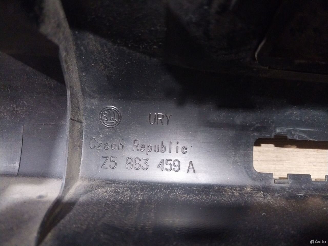 Накладка замка багажника Skoda Octavia A5 — фото 10