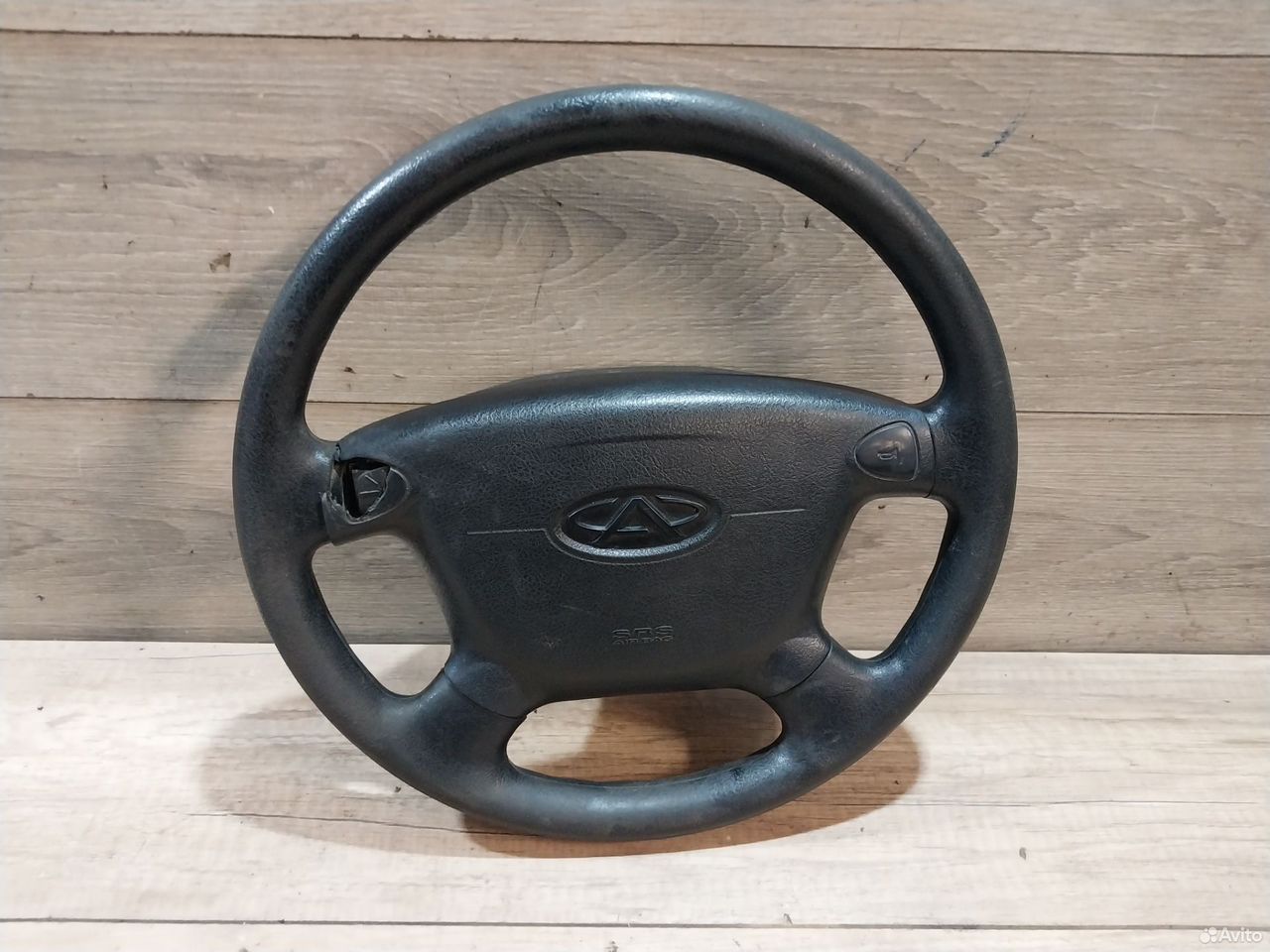 Руль Chery Amulet A15 рулевое колесо с Airbag