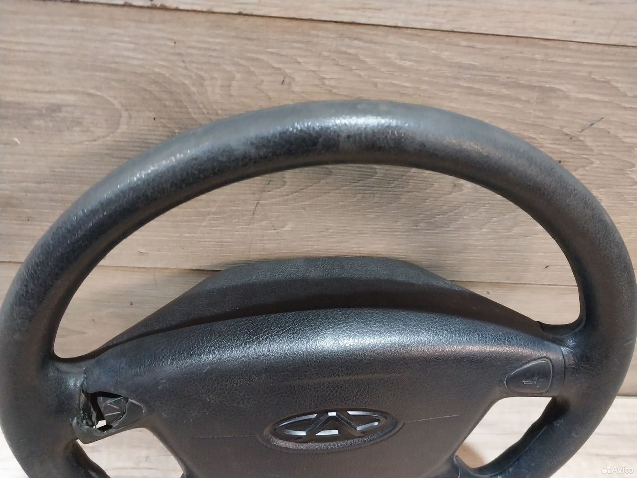 Руль Chery Amulet A15 рулевое колесо с Airbag — фото 4