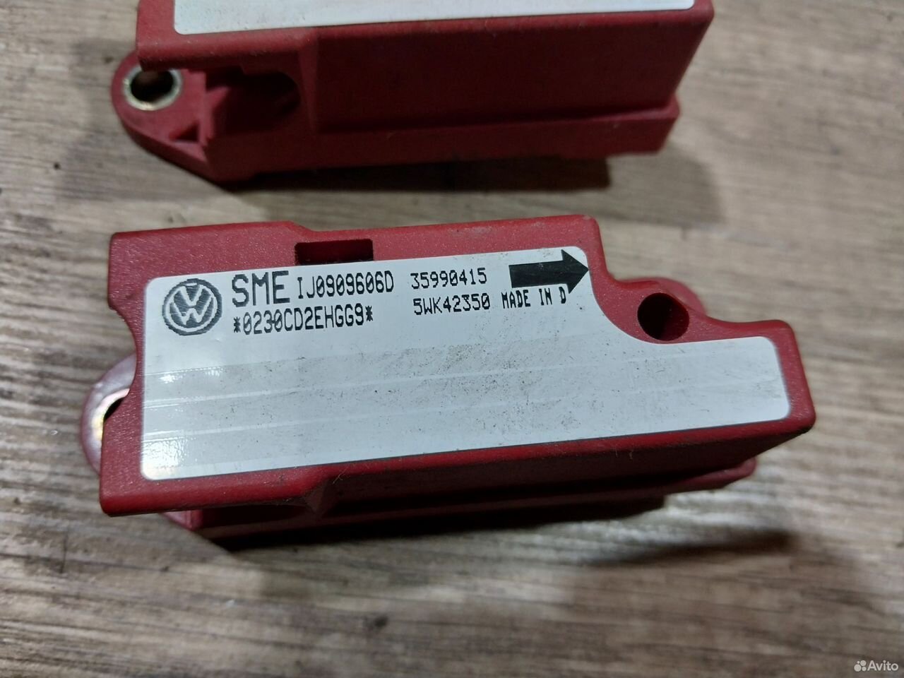 Датчик Airbag Volkswagen Golf 4 Skoda Octavia — фото 2