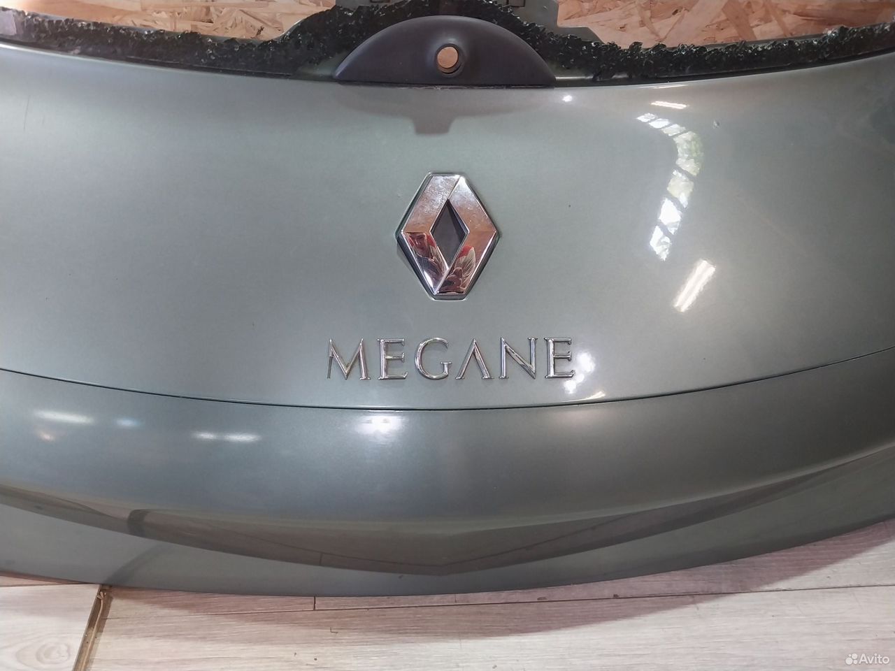 Крышка багажника Renault Megan 2 хэтчбек без стекл — фото 3